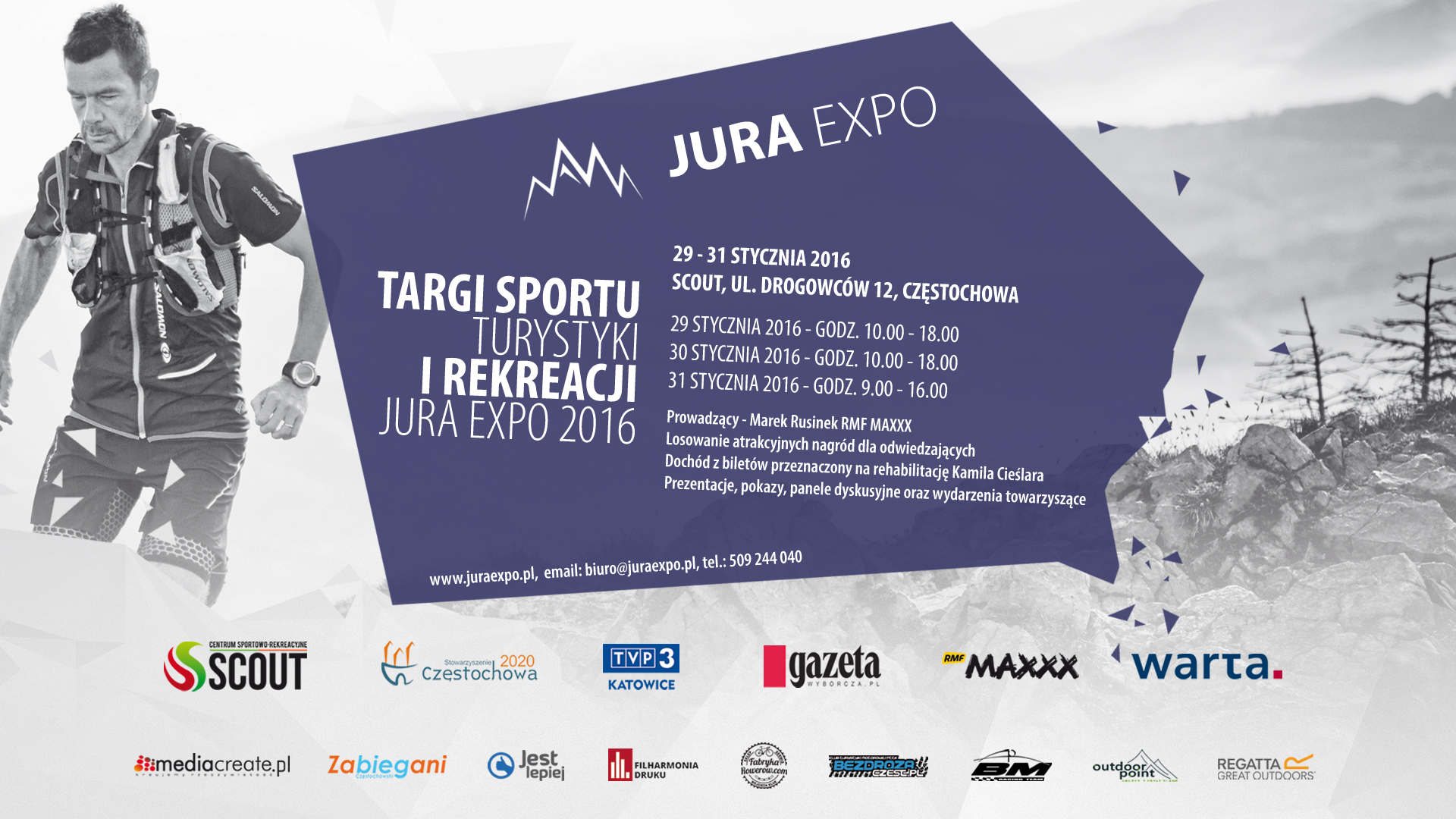 Targi Sportu, Turystyki i Rekreacji JURA EXPO 2016 - 29-31.01.2016